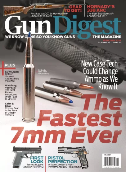 Gun Digest-枪支文摘2025.02月号下载PDF电子版网盘订阅-易外刊-英语外刊杂志电子版PDF下载网站