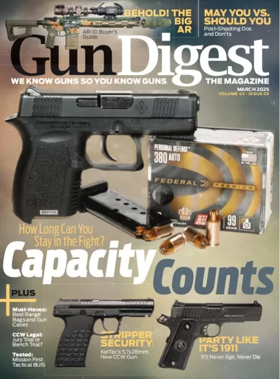 Gun Digest-枪支文摘2025.03月号下载PDF电子版网盘订阅-易外刊-英语外刊杂志电子版PDF下载网站