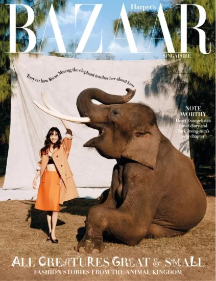 Harper’s Bazaar Singapore–时尚芭莎2025.02月号下载PDF电子版网盘杂志-易外刊-英语外刊杂志电子版PDF下载网站