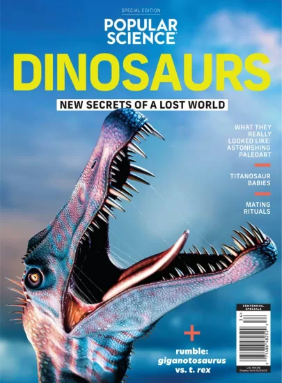 Popular Science USA – Dinosaurs, 2025 大众科学 – 恐龙，2025年-易外刊-英语外刊杂志电子版PDF下载网站