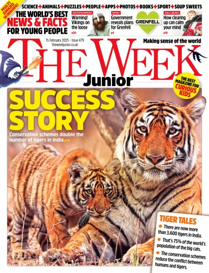 The Week Junior UK-青少年周刊2025.02.15期下载PDF电子版网盘Issue 479杂志订阅-易外刊-英语外刊杂志电子版PDF下载网站