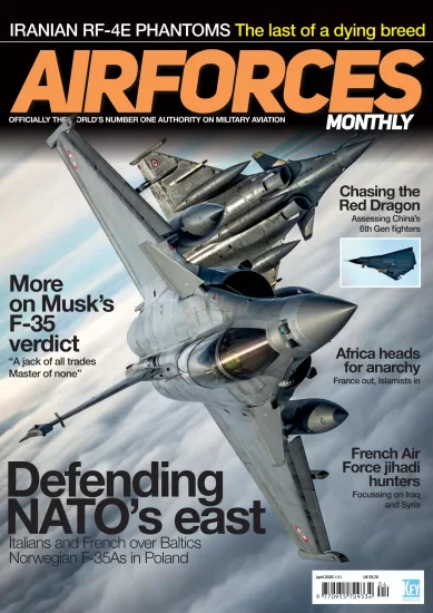 AirForces Monthly-空军月刊2025.04月号下载订阅-易外刊-英语外刊杂志电子版PDF下载网站