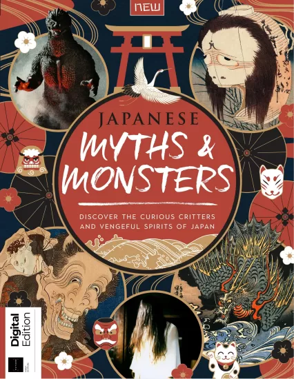 All About History – Japanese Myths & Monsters, 1st Edition 2025 关于历史的一切：日本神话与怪物，第一版 2025-易外刊-英语外刊杂志电子版PDF下载网站