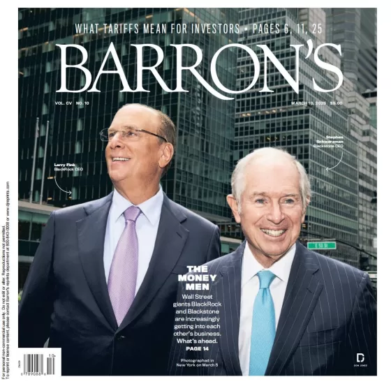 Barron’s Magazine-巴伦周刊2025.03.10期下载电子版PDF网盘杂志订阅-易外刊-英语外刊杂志电子版PDF下载网站