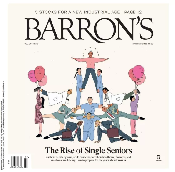 Barron’s Magazine-巴伦周刊2025.03.24期下载电子版PDF网盘杂志订阅-易外刊-英语外刊杂志电子版PDF下载网站