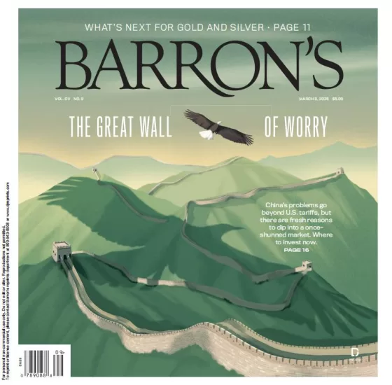 Barron’s Magazine-巴伦周刊2025.03.03期下载电子版PDF网盘杂志订阅-易外刊-英语外刊杂志电子版PDF下载网站