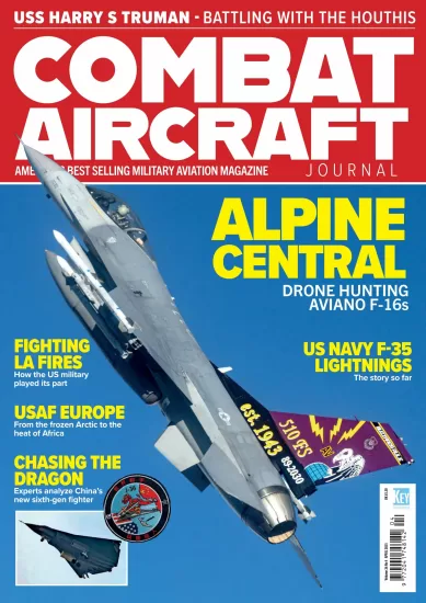 Combat Aircraft-战斗机杂志2025.04月号下载PDF电子版网盘订阅-易外刊-英语外刊杂志电子版PDF下载网站