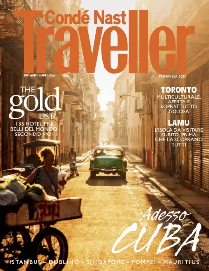 Condé Nast Traveller Italia – Primavera 2025 康泰纳仕旅行者意大利-2025年春季-易外刊-英语外刊杂志电子版PDF下载网站