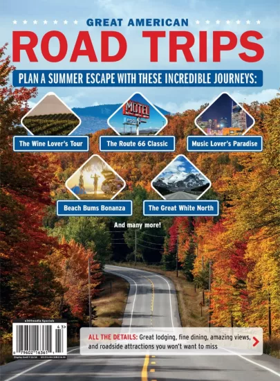 Great American Road Trips，2025-易外刊-英语外刊杂志电子版PDF下载网站