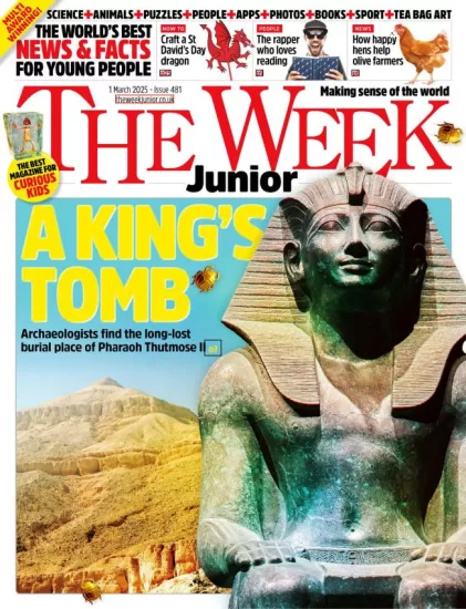 The Week Junior UK-青少年周刊2025.03.01期下载PDF电子版网盘Issue 481杂志订阅-易外刊-英语外刊杂志电子版PDF下载网站