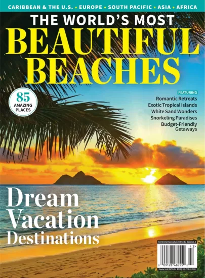 World's Most Beautiful Beaches 2025 世界上最美丽的海滩-易外刊-英语外刊杂志电子版PDF下载网站
