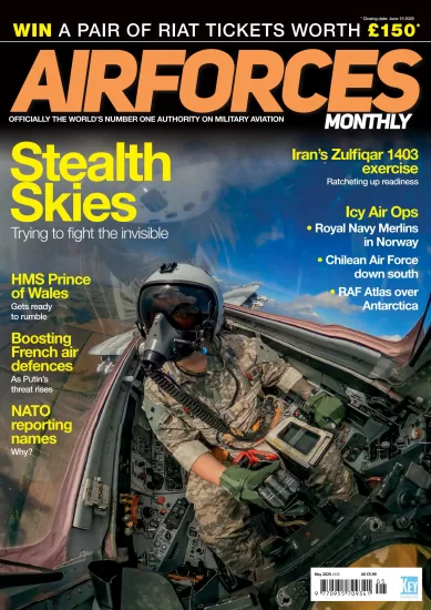 AirForces Monthly-空军月刊2025.05月号下载订阅-易外刊-英语外刊杂志电子版PDF下载网站
