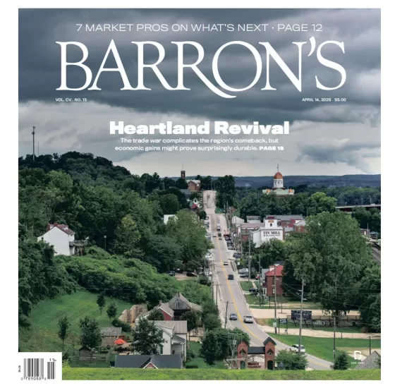Barron’s Magazine-巴伦周刊2025.04.14期下载电子版PDF网盘杂志订阅-易外刊-英语外刊杂志电子版PDF下载网站