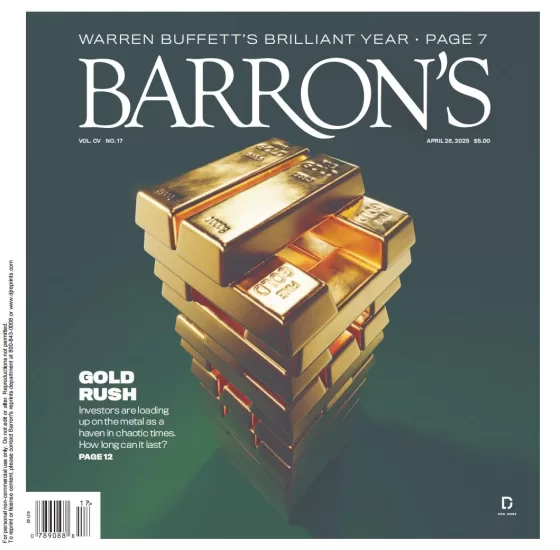 Barron’s Magazine-巴伦周刊2025.04.28期下载电子版PDF网盘杂志订阅-易外刊-英语外刊杂志电子版PDF下载网站