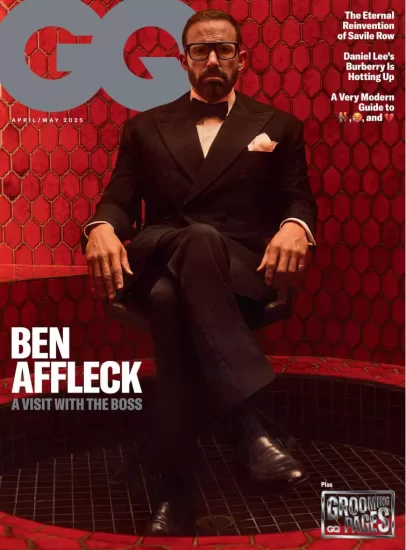 GQ UK-2025.04&05月号下载PDF电子版杂志网盘订阅-易外刊-英语外刊杂志电子版PDF下载网站