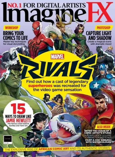 ImagineFX-2025.06月号下载电子版PDF订阅-易外刊-英语外刊杂志电子版PDF下载网站