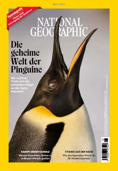 National Geographic Germany - Mai 2025 国家地理杂志德国版2025.05月号下载-易外刊-英语外刊杂志电子版PDF下载网站