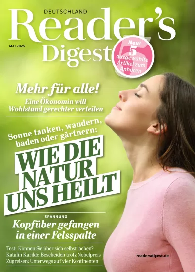 Reader's Digest Germany - Mai 2025-易外刊-英语外刊杂志电子版PDF下载网站