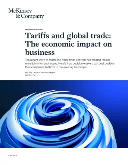 【麦肯锡】关税与全球贸易：对企业的经济影响-易外刊-英语外刊杂志电子版PDF下载网站