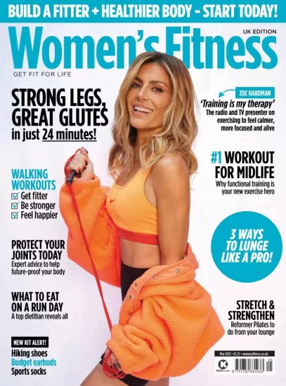 Women’s Fitness UK-女性健身杂志2025.05月号下载订阅-易外刊-英语外刊杂志电子版PDF下载网站
