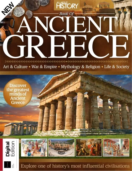 All About History - Book Of Ancient Greece, 9th Edition 2025 关于历史的一切 - 古希腊之书,第9版 2025-易外刊-英语外刊杂志电子版PDF下载网站