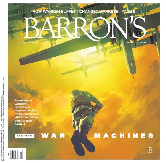 Barron’s Magazine-巴伦周刊2025.05.12期下载电子版PDF网盘杂志订阅-易外刊-英语外刊杂志电子版PDF下载网站