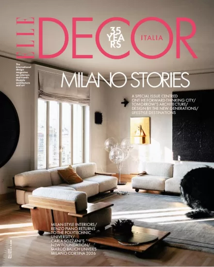 Elle Decor Italia-2025.05月号PDF电子版订阅下载-易外刊-英语外刊杂志电子版PDF下载网站