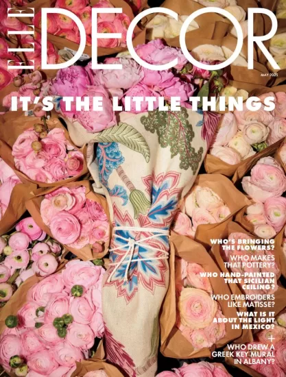 ELLE Decor USA-2025.05月号下载PDF电子版室内设计杂志订阅-易外刊-英语外刊杂志电子版PDF下载网站