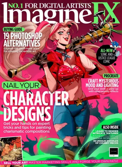ImagineFX-2025.07月号下载电子版PDF订阅-易外刊-英语外刊杂志电子版PDF下载网站