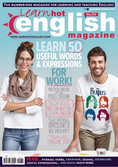 Learn Hot English-流行英语2025.05月号Issue 276期PDF电子版下载订阅-易外刊-英语外刊杂志电子版PDF下载网站