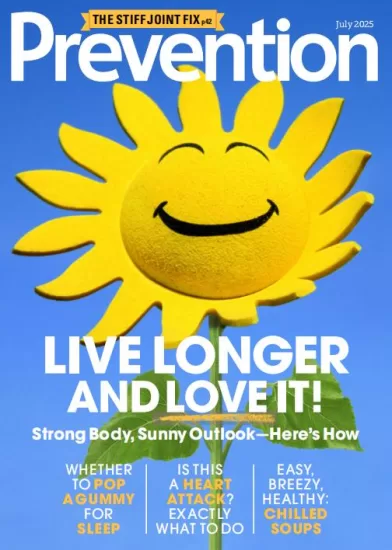 Prevention USA-美国预防2025.07月号下载PDF电子版杂志网盘订阅-易外刊-英语外刊杂志电子版PDF下载网站