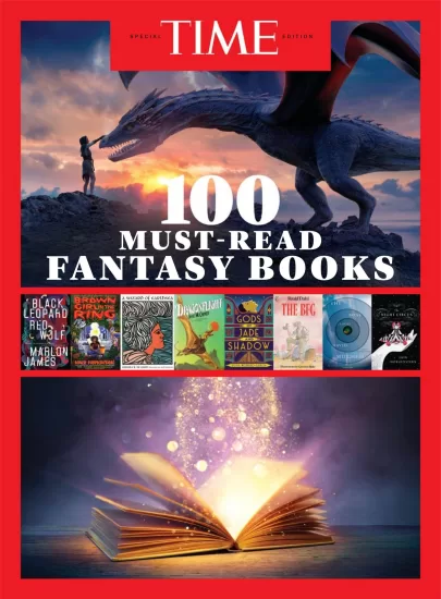 TIME Special Edition - 100 Must-Read Fantasy Books, 2025 时代特刊 - 2025年必读的100本奇幻书籍-易外刊-英语外刊杂志电子版PDF下载网站