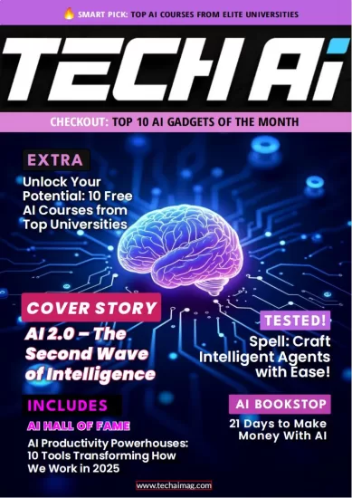 Tech AI Magazine-科技人工智能杂志2025.05月号下载订阅-易外刊-英语外刊杂志电子版PDF下载网站