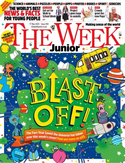 The Week Junior UK-青少年周刊2025.05.17期下载PDF电子版网盘Issue 492杂志订阅-易外刊-英语外刊杂志电子版PDF下载网站