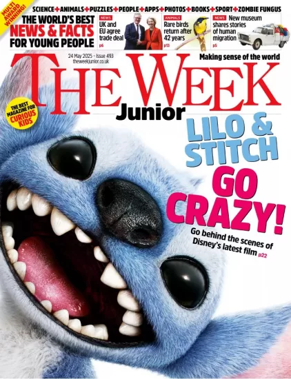 The Week Junior UK-青少年周刊2025.05.24期下载PDF电子版网盘Issue 493杂志订阅-易外刊-英语外刊杂志电子版PDF下载网站