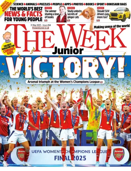 The Week Junior UK-青少年周刊2025.05.31期下载PDF电子版网盘Issue 494杂志订阅-易外刊-英语外刊杂志电子版PDF下载网站