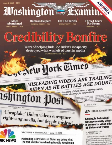 Washington Examiner-华盛顿考官2025.06.04期下载订阅-易外刊-英语外刊杂志电子版PDF下载网站