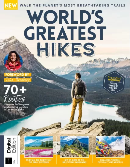 World's Greatest Hikes - 5th Edition 2025 世界上最伟大的徒步旅行 - 第五版 2025-易外刊-英语外刊杂志电子版PDF下载网站