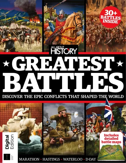 All About History - Book of Greatest Battles, 15th Edition 2025 关于历史的一切 - 最伟大的战役，第 15 版 2025-易外刊-英语外刊杂志电子版PDF下载网站