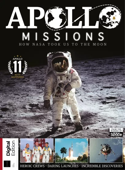 All About Space - Apollo Missions, 6th Edition, 2025 关于太空的一切：阿波罗任务，第6版，2025年-易外刊-英语外刊杂志电子版PDF下载网站
