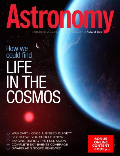 Astronomy-天文学杂志2025.08月号PDF电子版下载订阅-易外刊-英语外刊杂志电子版PDF下载网站