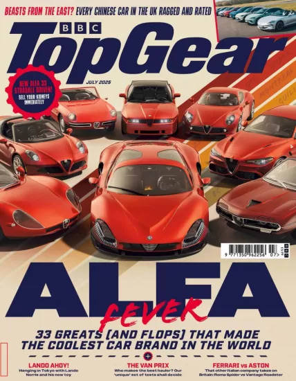 BBC Top Gear UK-顶级装备2025.07月号电子版杂志订阅-易外刊-英语外刊杂志电子版PDF下载网站