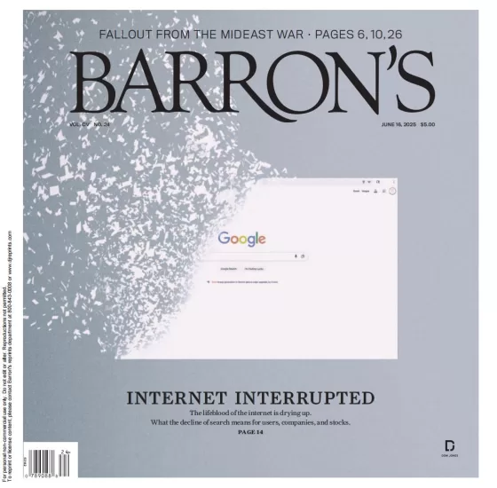 Barron’s Magazine-巴伦周刊2025.06.16期下载电子版PDF网盘杂志订阅-易外刊-英语外刊杂志电子版PDF下载网站