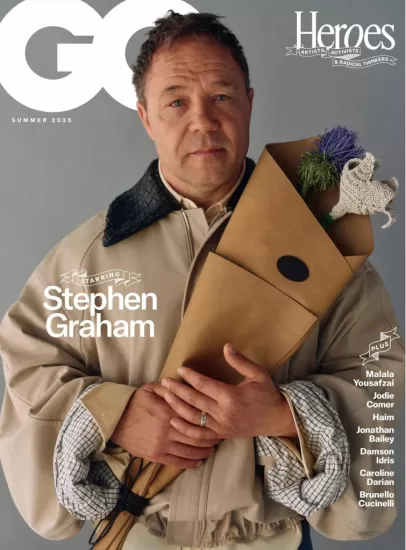 GQ UK-2025.06-08月号下载PDF电子版杂志网盘订阅-易外刊-英语外刊杂志电子版PDF下载网站