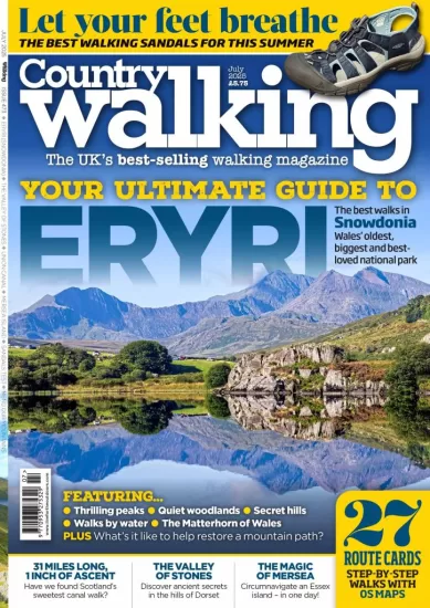 Country Walking UK - Issue 473, July 2025-易外刊-英语外刊杂志电子版PDF下载网站