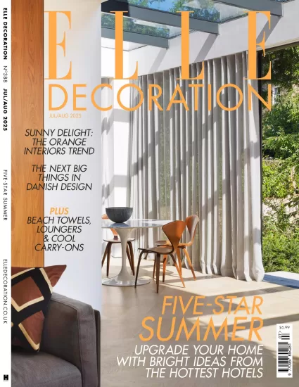 Elle Decoration UK-家居廊杂志2025.07&08月号PDF电子版下载网盘订阅-易外刊-英语外刊杂志电子版PDF下载网站