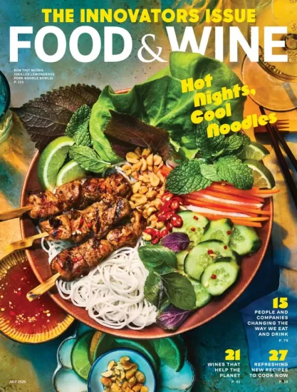 Food & Wine USA-美食与美酒2025.07月号下载订阅-易外刊-英语外刊杂志电子版PDF下载网站