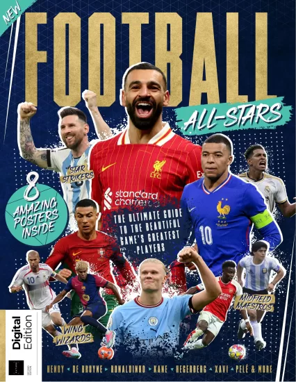 Football All-Stars - 2nd Edition, 2025 足球全明星——第2版，2025年-易外刊-英语外刊杂志电子版PDF下载网站