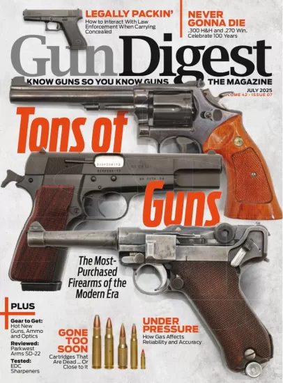 Gun Digest-枪支文摘2025.07月号下载PDF电子版网盘订阅-易外刊-英语外刊杂志电子版PDF下载网站