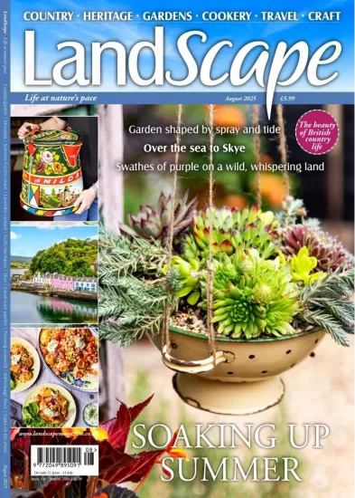 Landscape UK-英国景观杂志2025.08月号下载订阅-易外刊-英语外刊杂志电子版PDF下载网站